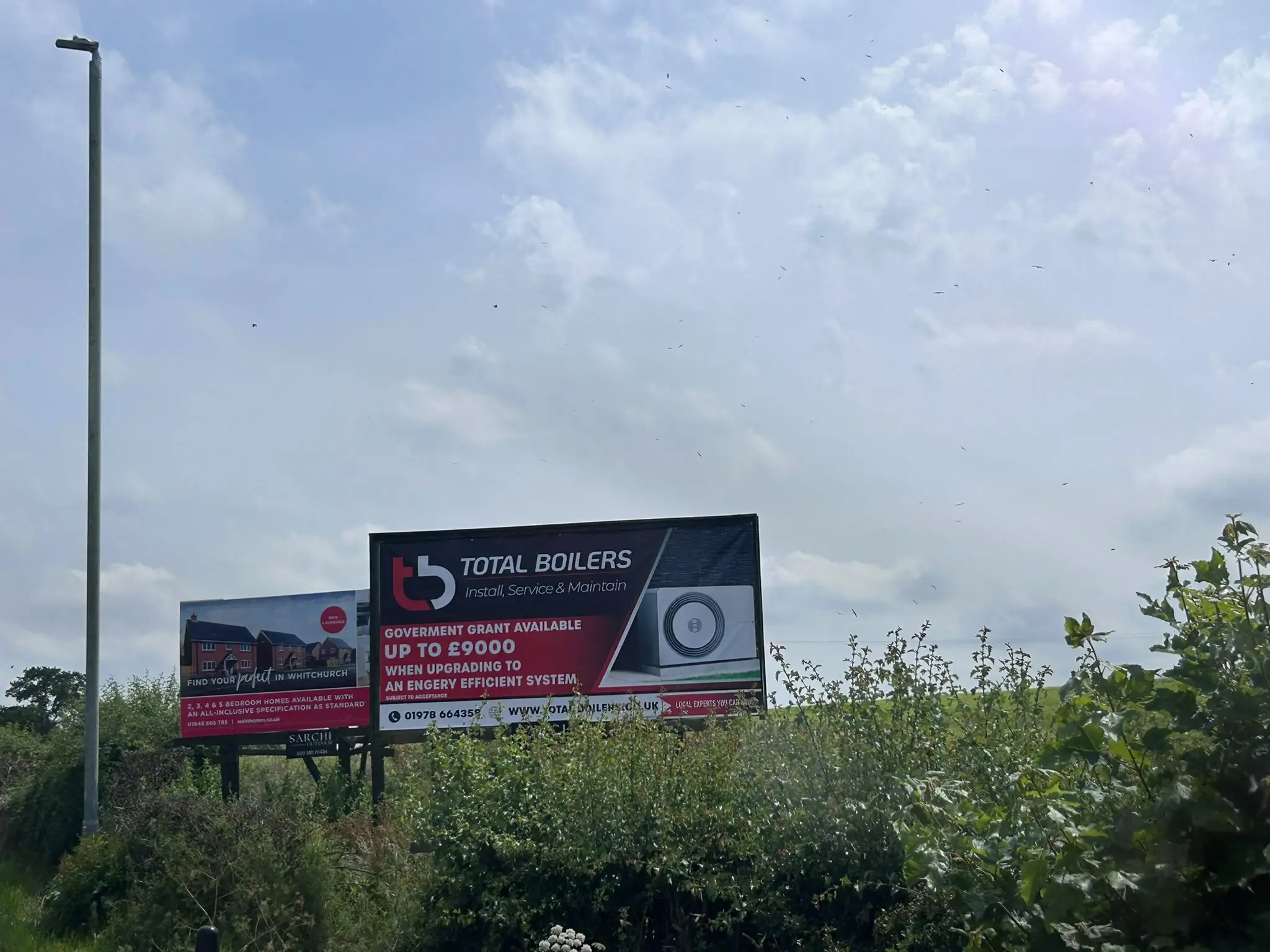 Total Boilers Roadside Billboard Printing & Installation Project